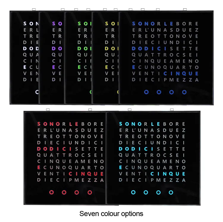 word-clock-wall-clock06 word-clock-wall-clock06