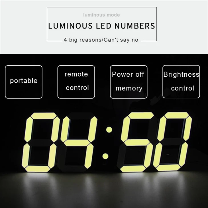 yellow-3D-clock-wall