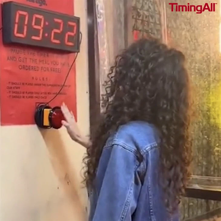 10-Sekunden-Push-Game-Timer